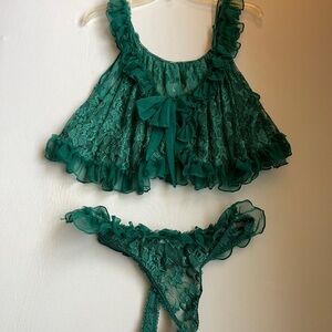 Lace Lingerie Set - Large